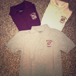 Challenger ScholarWear Unisex Polo Set of 3